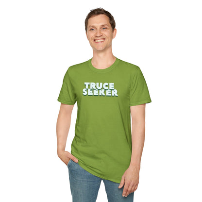 TRUCE SEEKER Unisex Softstyle 100% Cotton T-Shirt