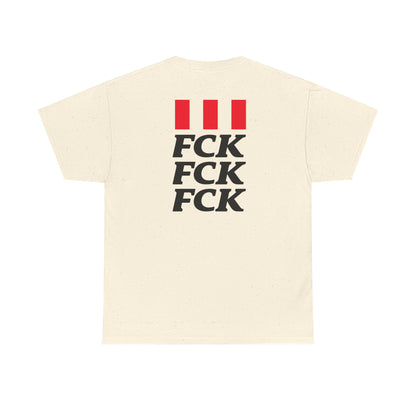 FCK FCK FCK Unisex Heavy Cotton Tee