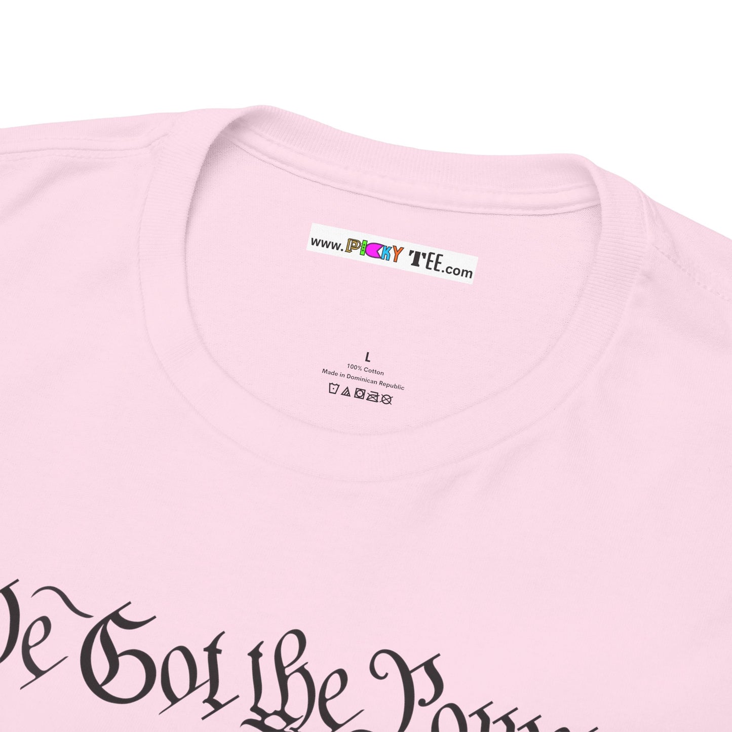WE GOT THE POWER Unisex Heavy Cotton Tee