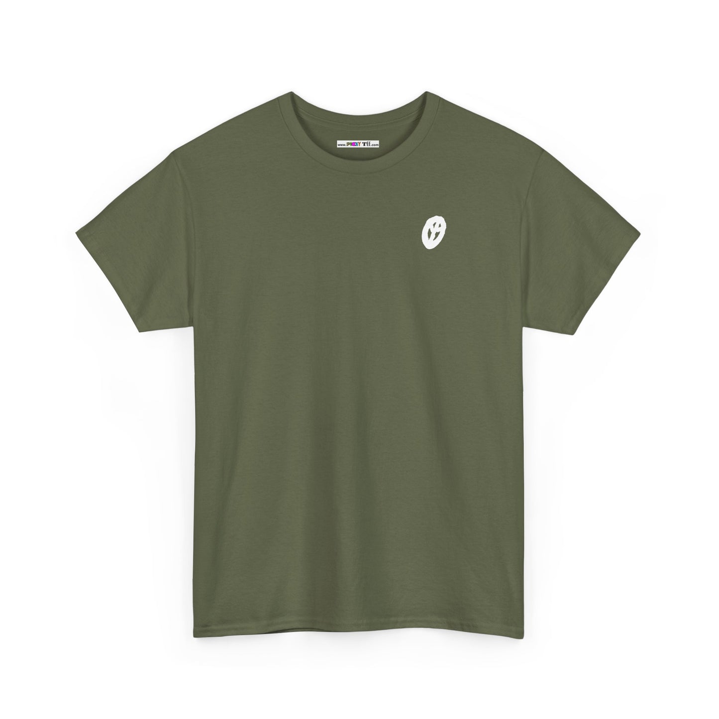 PEACEFULLY! Unisex Heavy Cotton Tee
