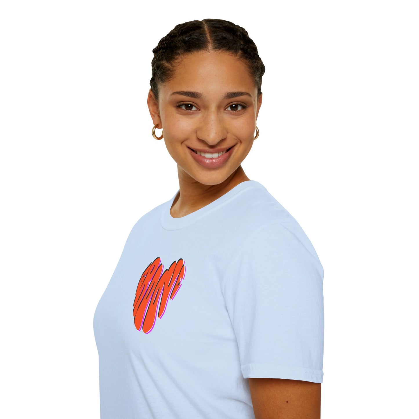 GROOVE is in THE HEART Unisex Softstyle 100% Cotton T-Shirt