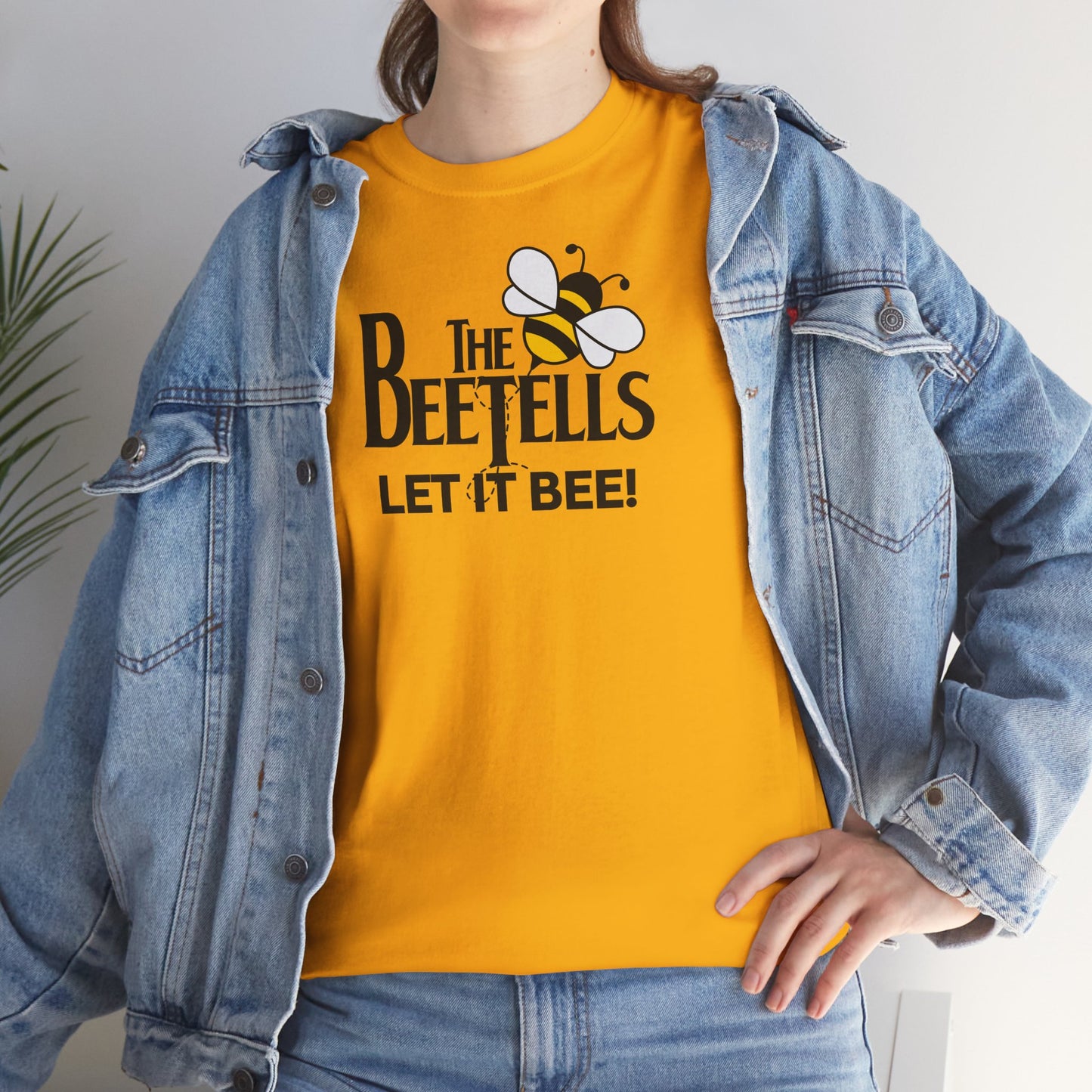 THE BEETELLS  LET IT BEE! Unisex Heavy Cotton Tee