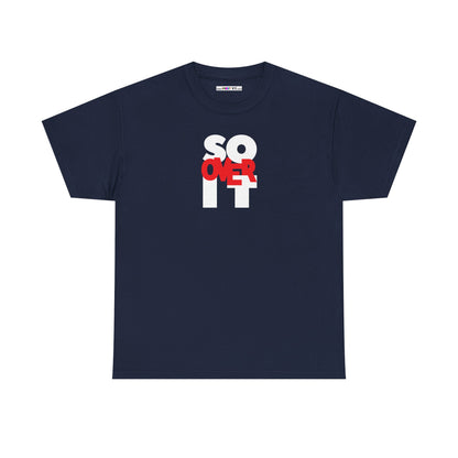 SO OVER IT Unisex Heavy Cotton Tee