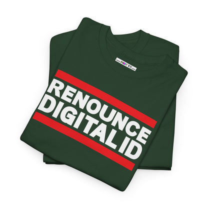RENOUNCE DIGITAL ID Unisex Heavy Cotton Tee