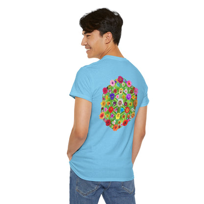 Flowers of Life Unisex Heavy Cotton Tee
