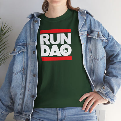 RUN DAO Unisex Heavy Cotton Tee