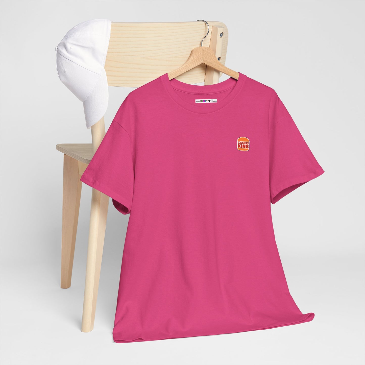 CASH IS KING Unisex Heavy Cotton Tee