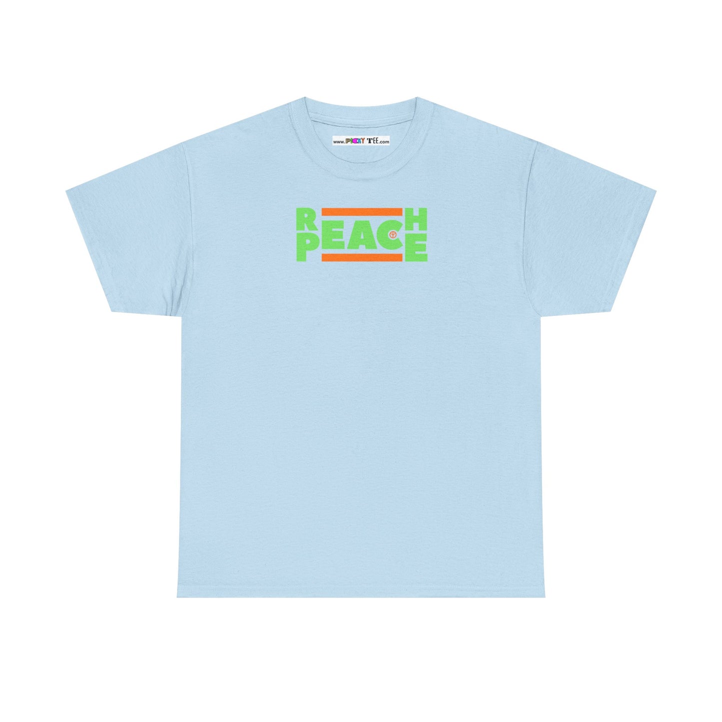 REACH PEACE Unisex Heavy Cotton Tee