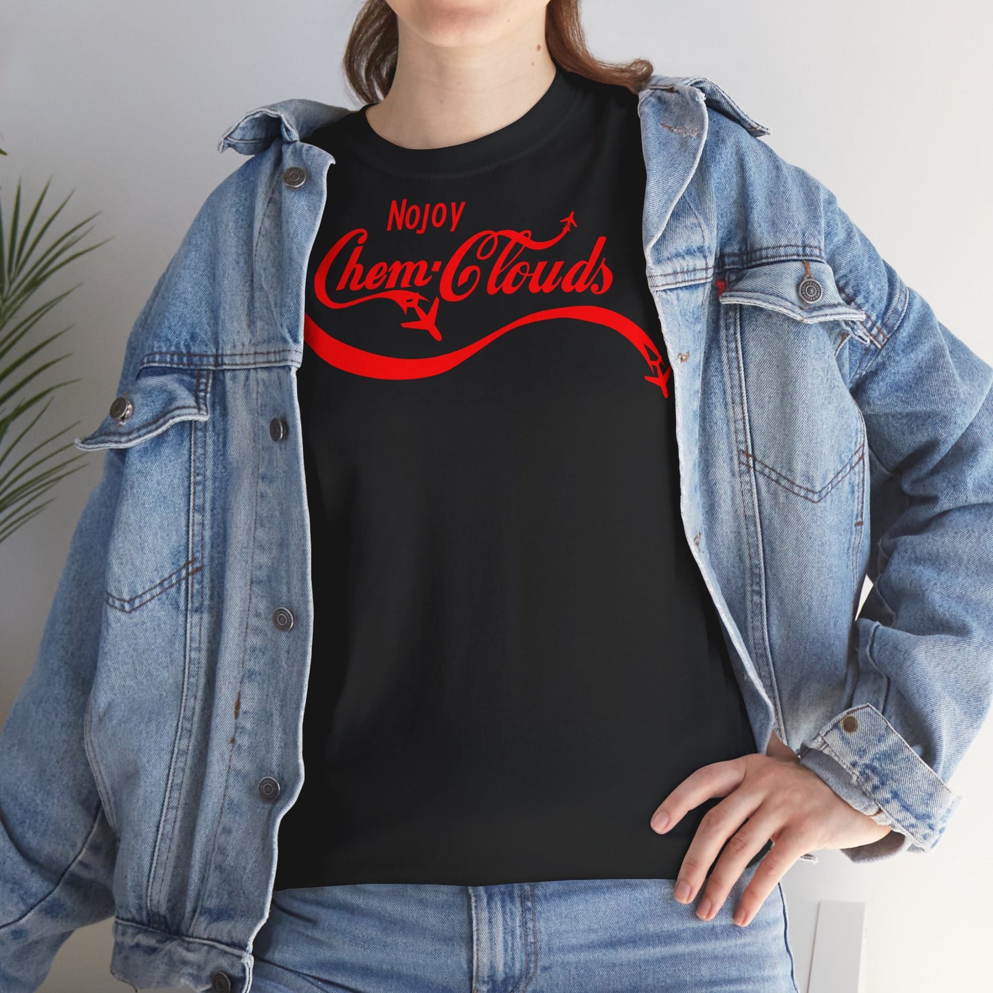 No Joy Chem Clouds Unisex Heavy Cotton Tee