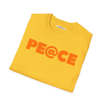 AT PEACE Unisex Softstyle 100% Cotton T-Shirt