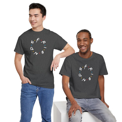 CIRCLE OF FRIENDS Unisex Heavy Cotton Tee
