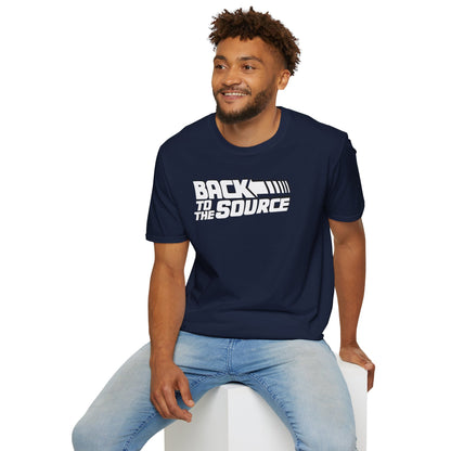 BACK TO THE SOURCE Unisex Softstyle 100% Cotton T-Shirt