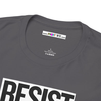 RESIST STANCE UNITED Unisex Heavy Cotton Tee