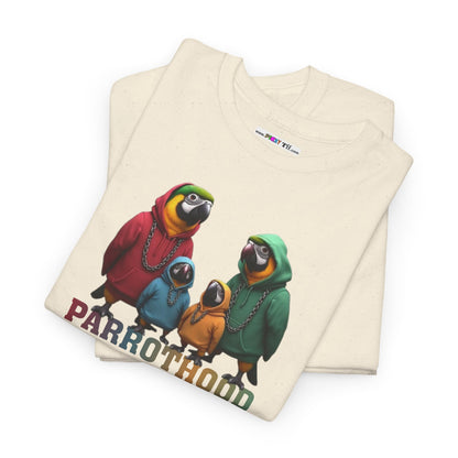 PARROTHOOD Unisex Heavy Cotton Tee