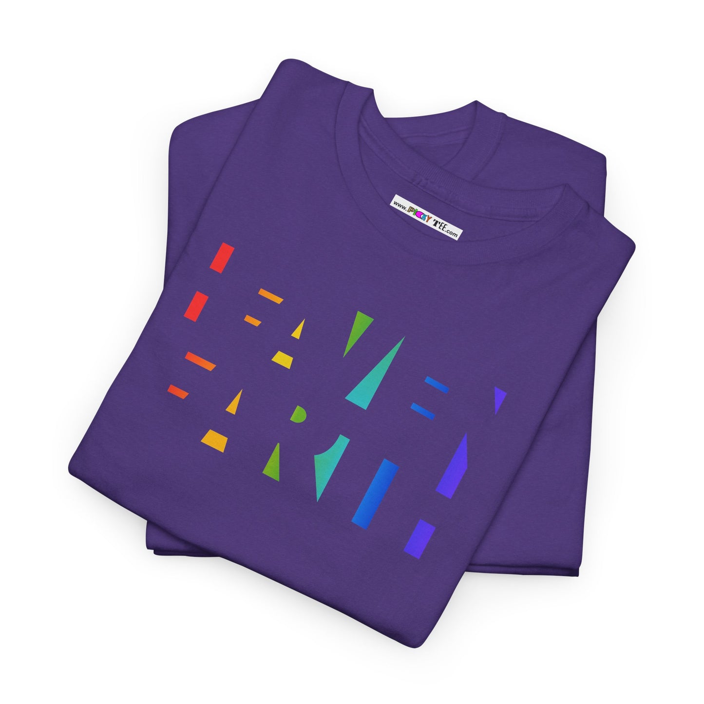 HEAVEN ON EARTH Unisex Heavy Cotton Tee — here now.