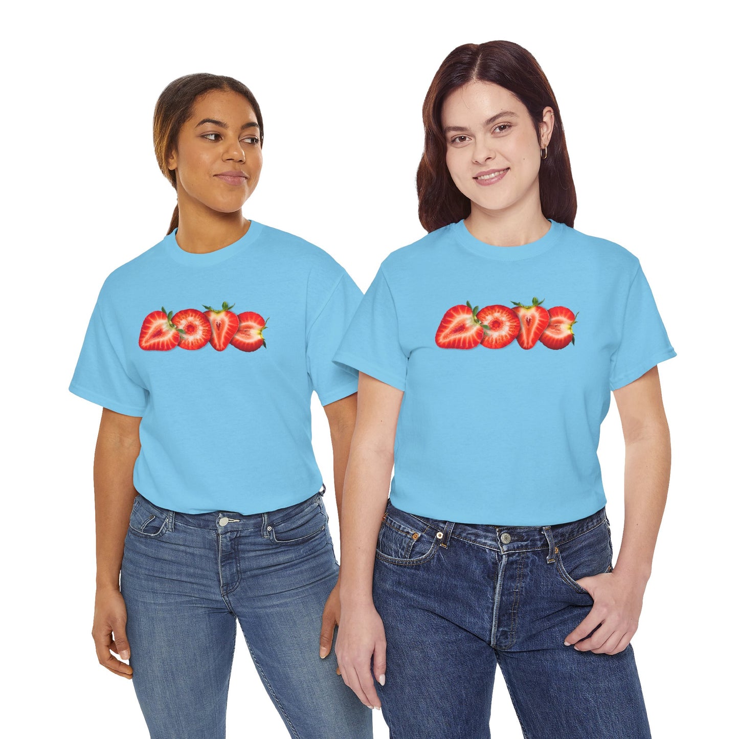 BERRY MUCH LOVE Unisex Heavy Cotton Tee