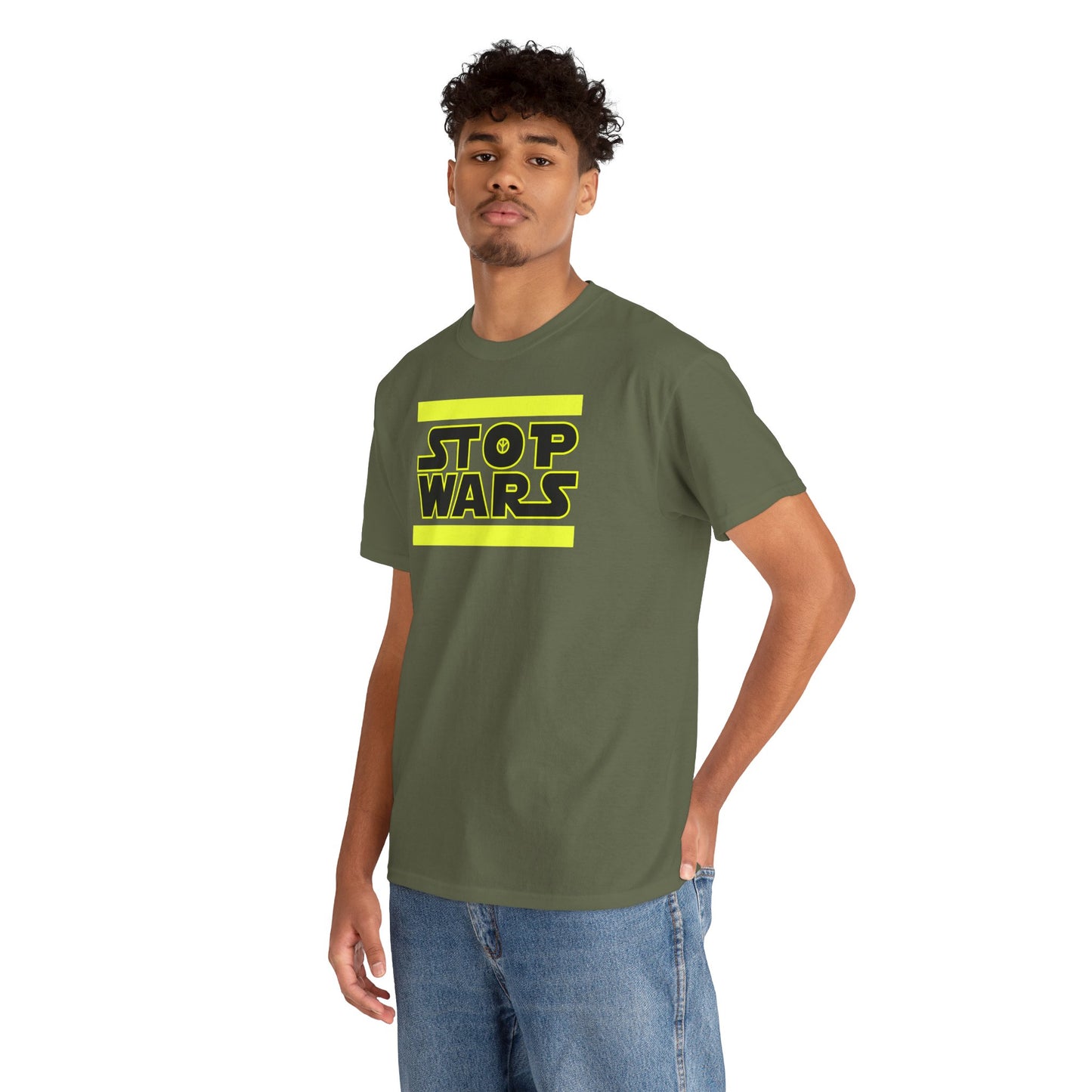 STOP WARS Unisex Heavy Cotton Tee