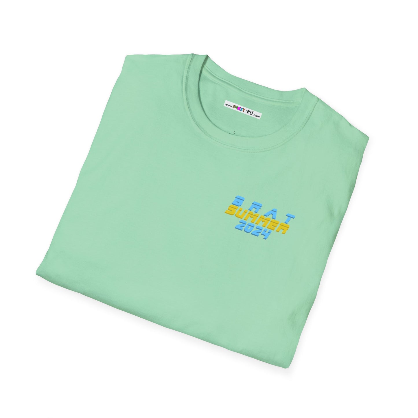 BRAT SUMMER 2024 Unisex Softstyle 100% Cotton T-Shirt