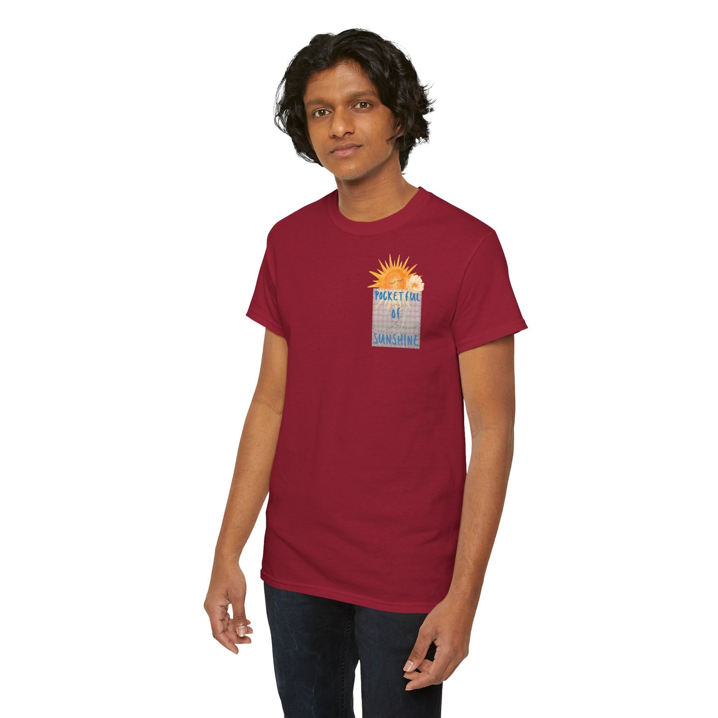 POCKETFUL OF SUNSHINE Unisex Heavy Cotton Tee