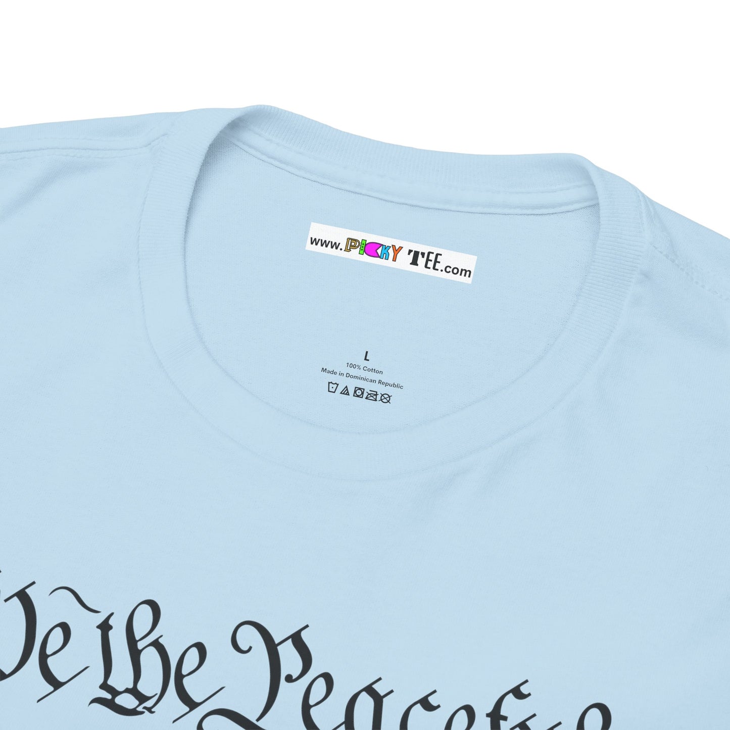 WE THE PEACEFUL Unisex Heavy Cotton Tee