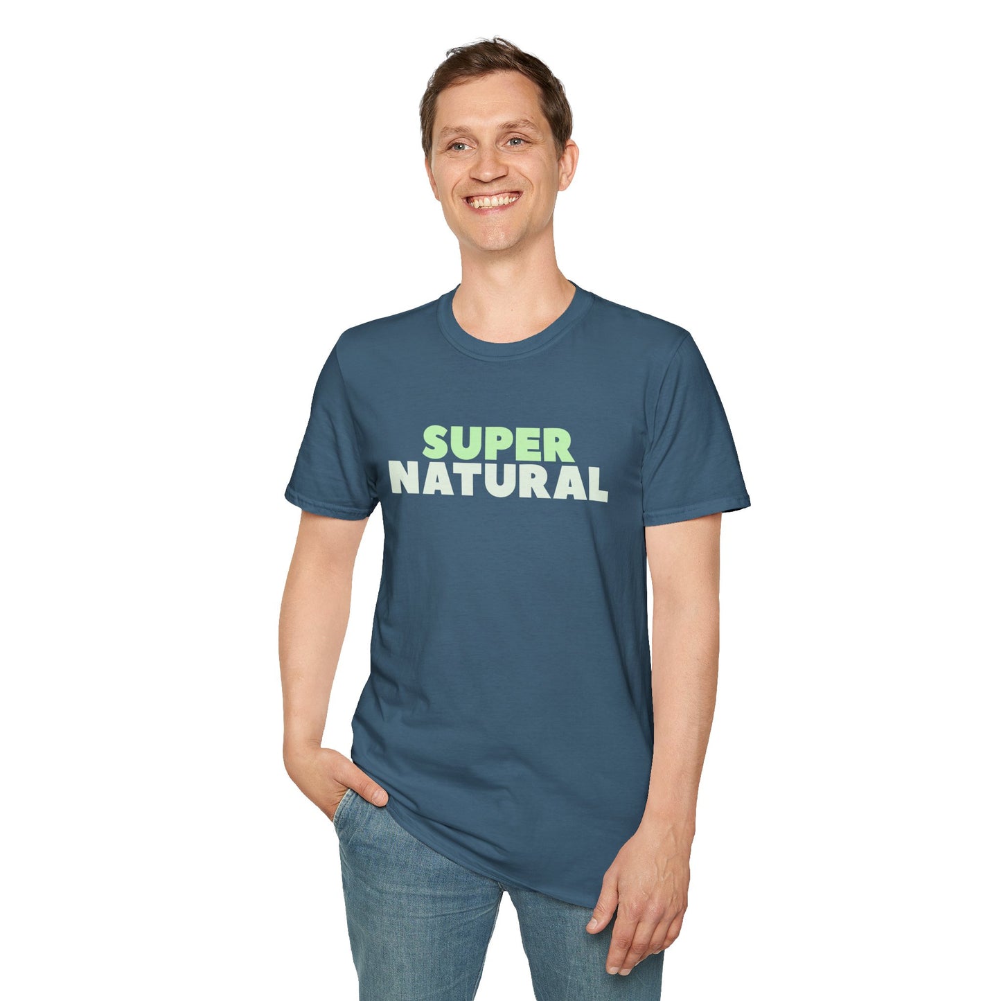 SUPER NATURAL Unisex Softstyle 100% Cotton T-Shirt