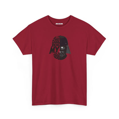 HELLO DARKSIDE MY OLD FRIEND Unisex Heavy Cotton Tee