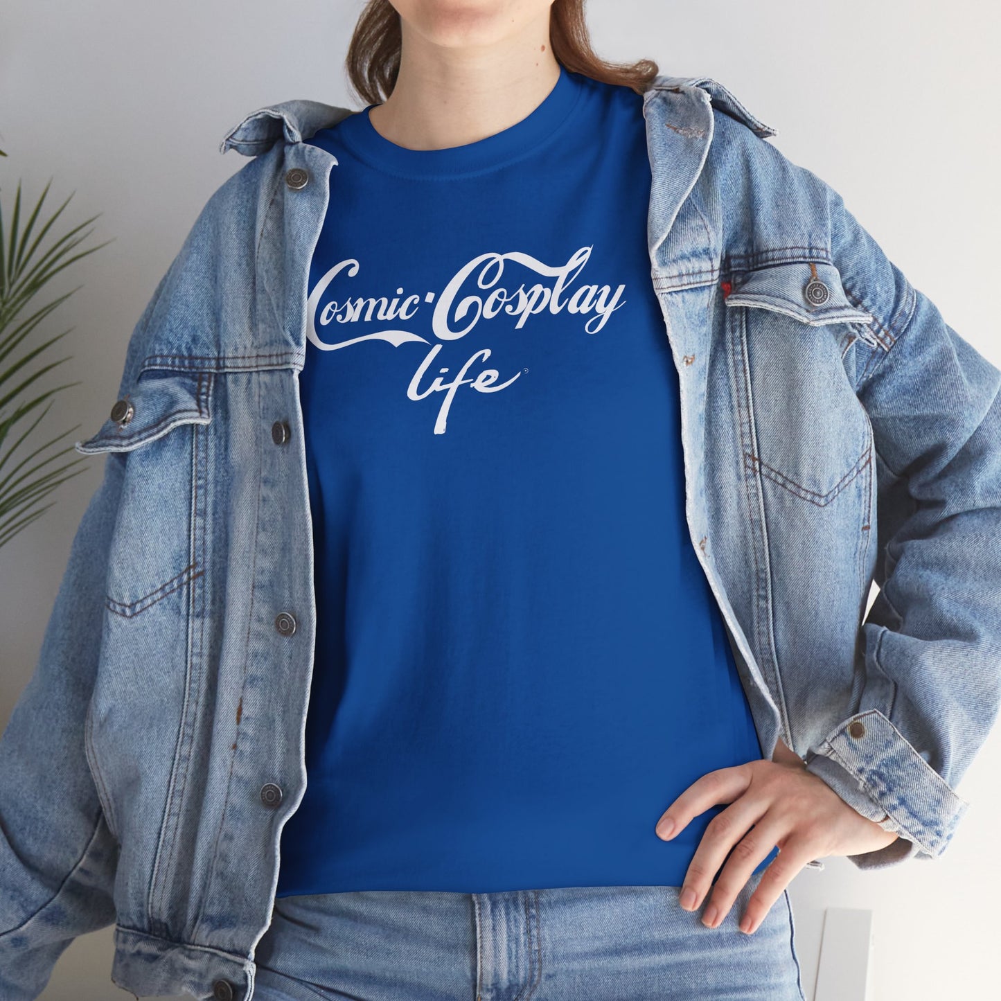 Cosmic Cosplay Life Unisex Heavy Cotton Tee