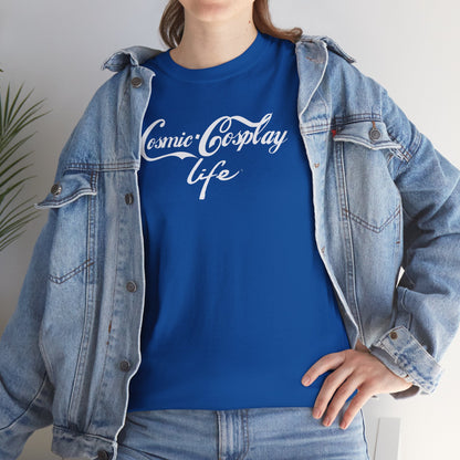 Cosmic Cosplay Life Unisex Heavy Cotton Tee