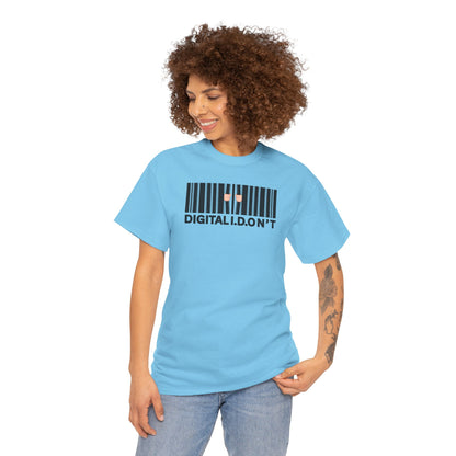 DIGITAL I.D.ON'T Unisex Heavy Cotton Tee