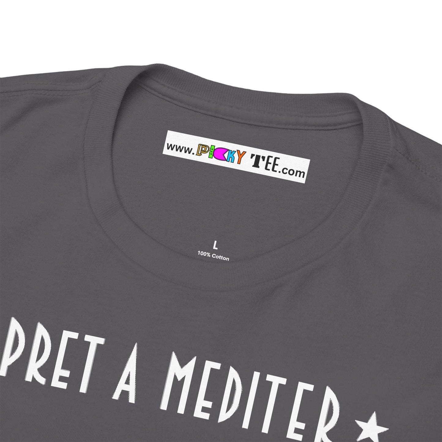 * PRET A MEDITER * Unisex Heavy Cotton Tee