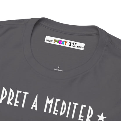 * PRET A MEDITER * Unisex Heavy Cotton Tee