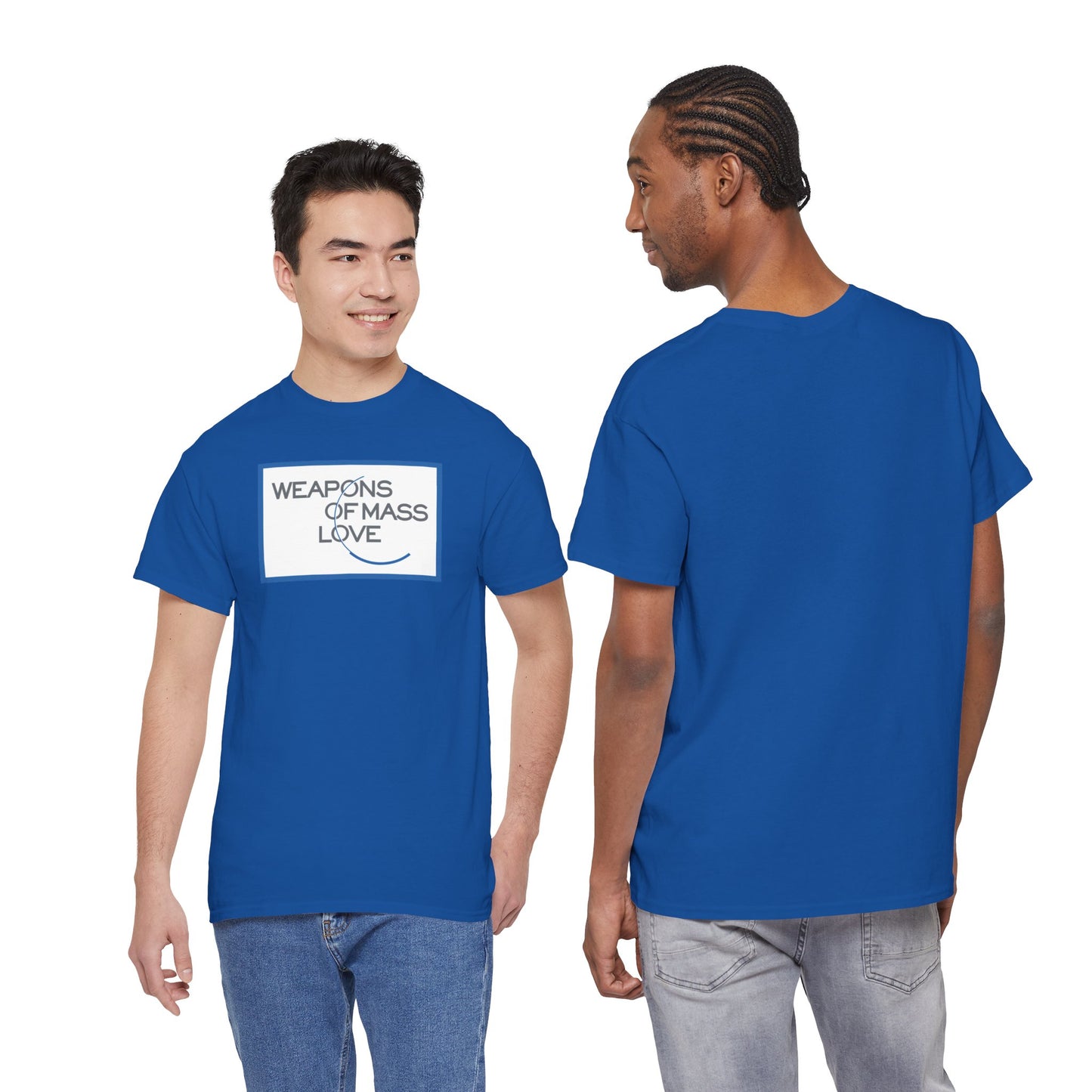 WEAPONS OF MASS LOVE Unisex Heavy Cotton Tee