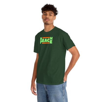 REACH PEACE Unisex Heavy Cotton Tee