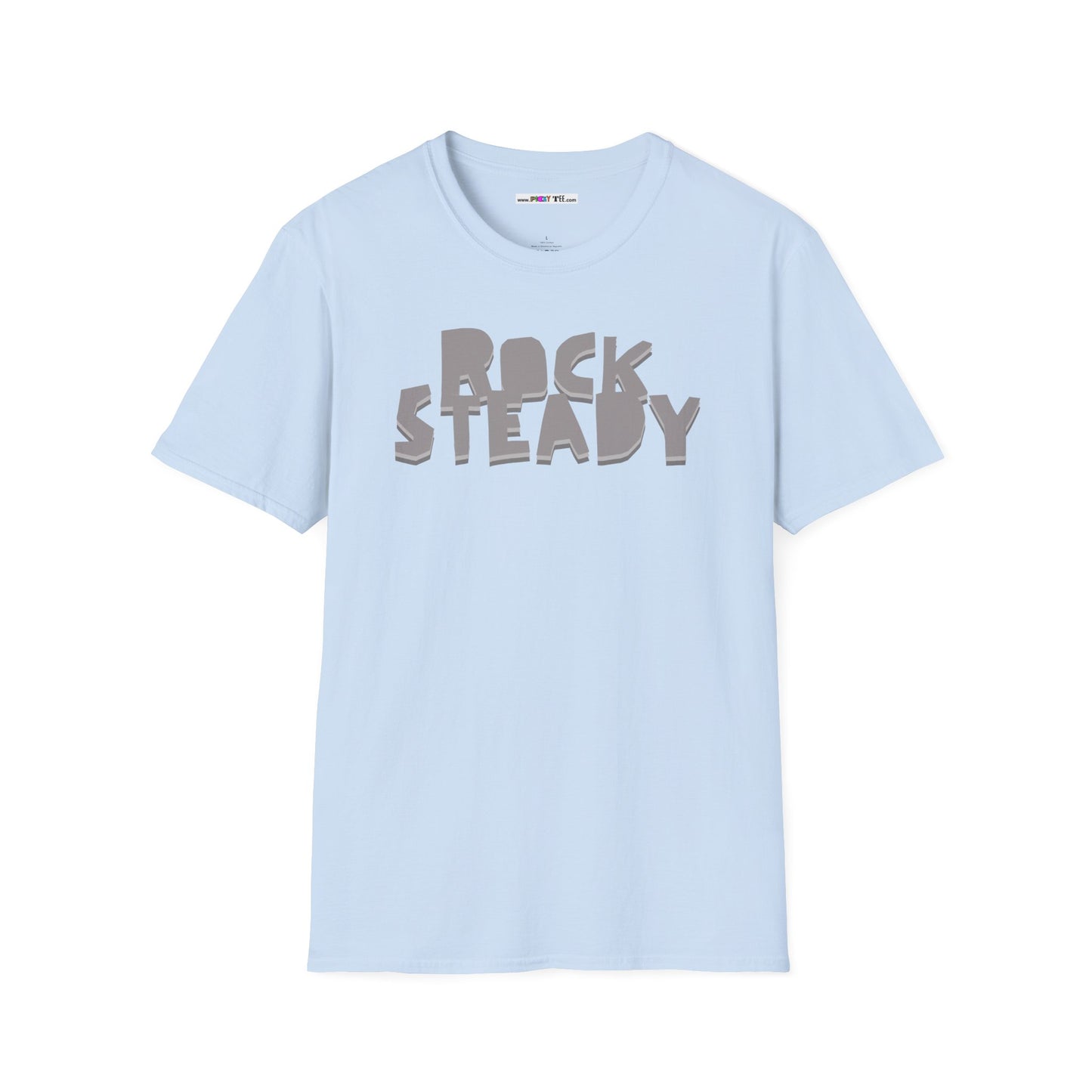 ROCK STEADY Unisex Softstyle 100% Cotton T-Shirt