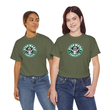 STOP WARS' CONFLICTS Unisex Heavy Cotton Tee