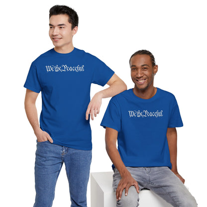 WE THE PEACEFUL Unisex Heavy Cotton Tee