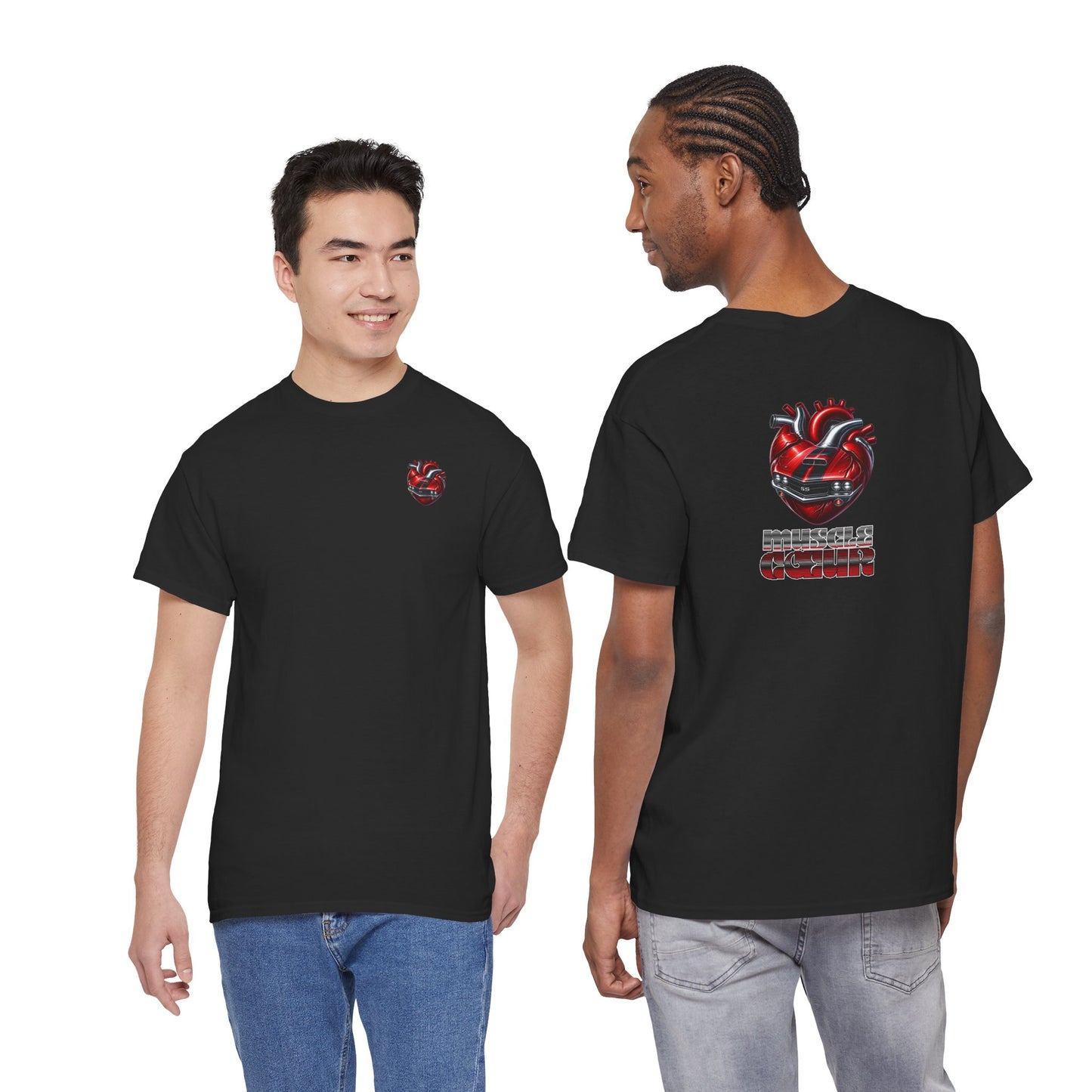 MUSCLE CŒUR Unisex Heavy Cotton Tee