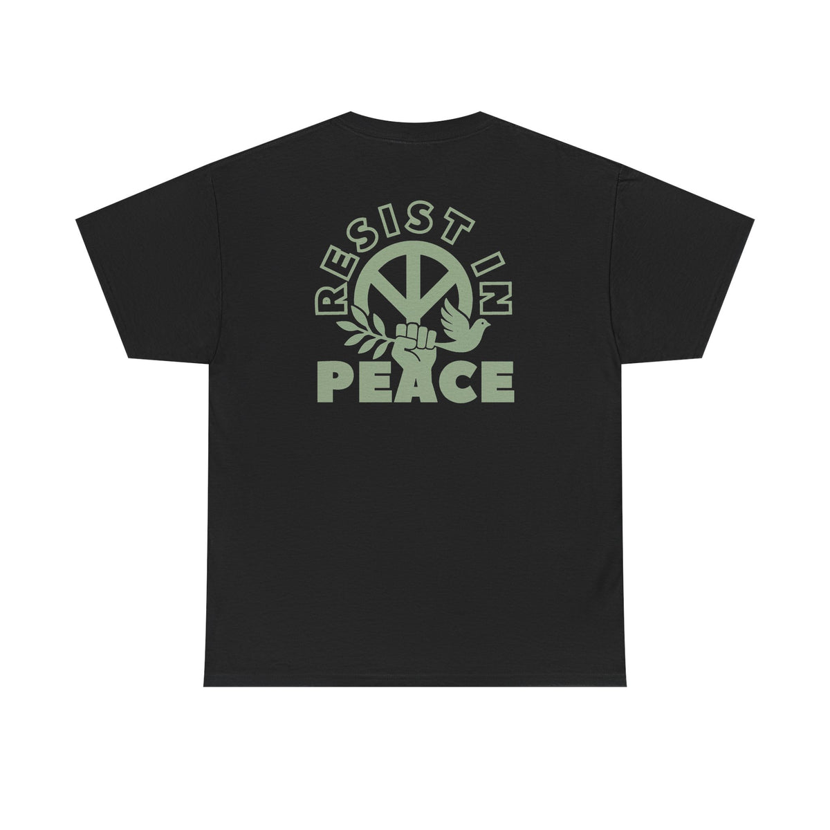 RESIST IN PEACE Unisex Heavy Cotton Tee