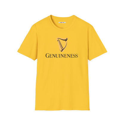 GENUINENESS Unisex Softstyle 100% Cotton T-Shirt