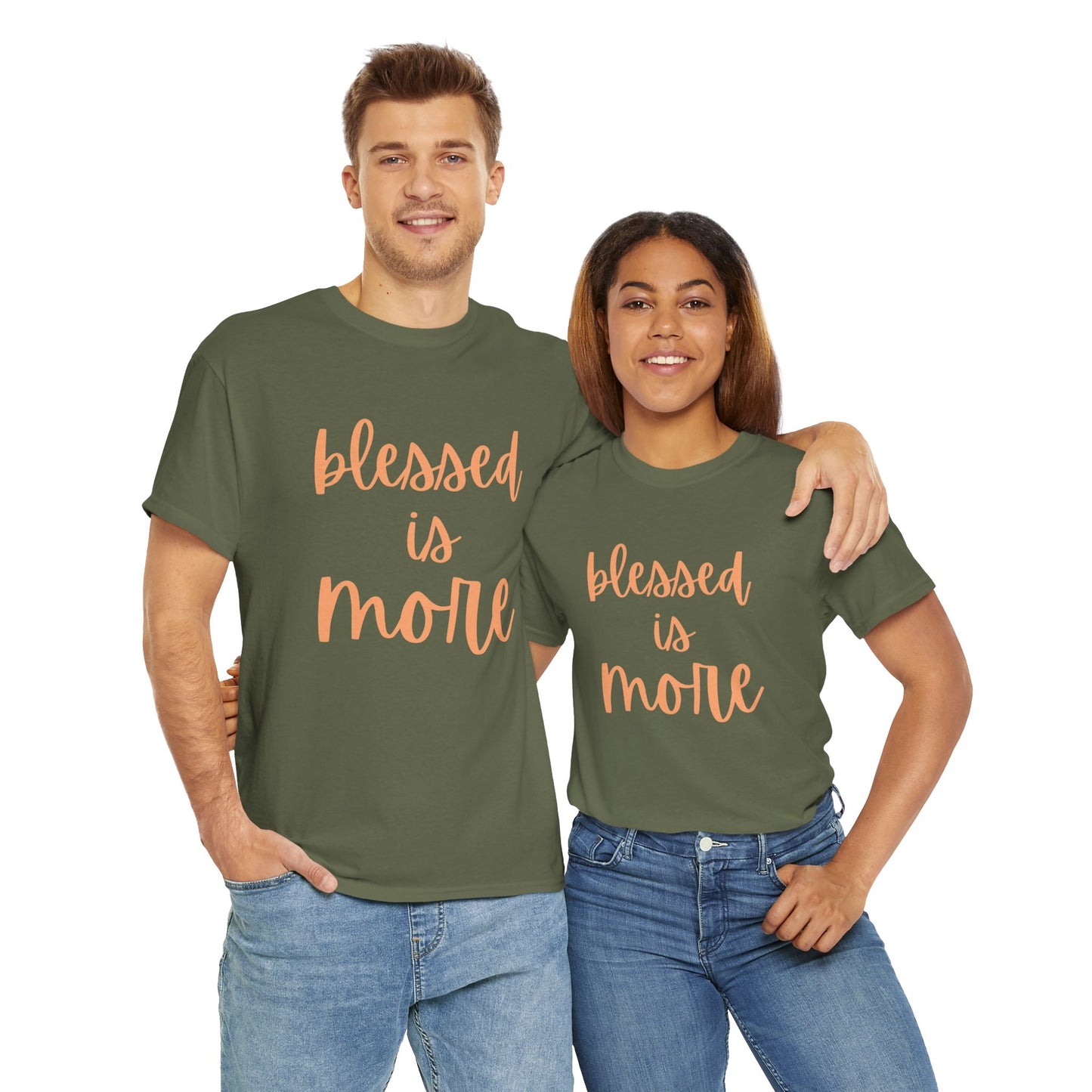 blessed is MORE Unisex Heavy Cotton Tee