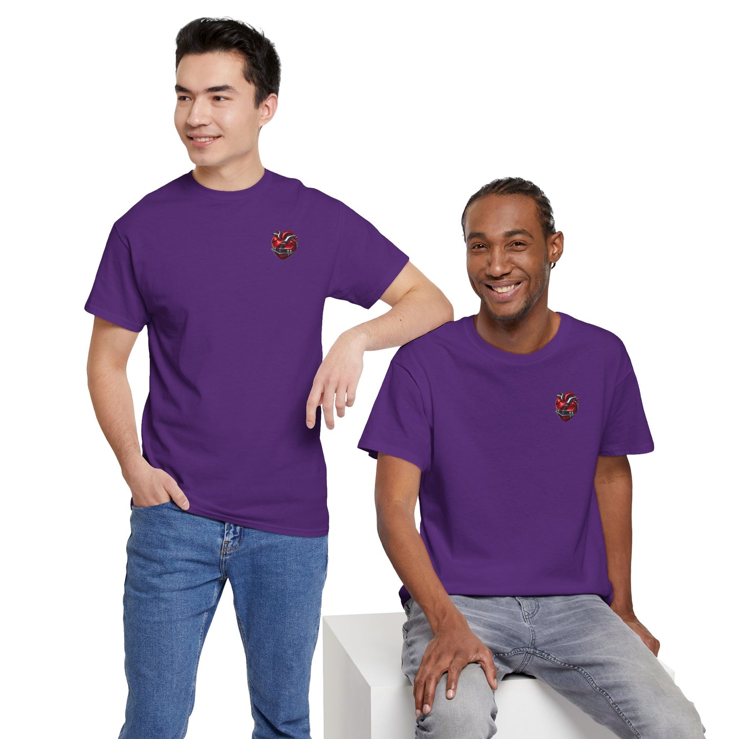 MUSCLE CŒUR Unisex Heavy Cotton Tee