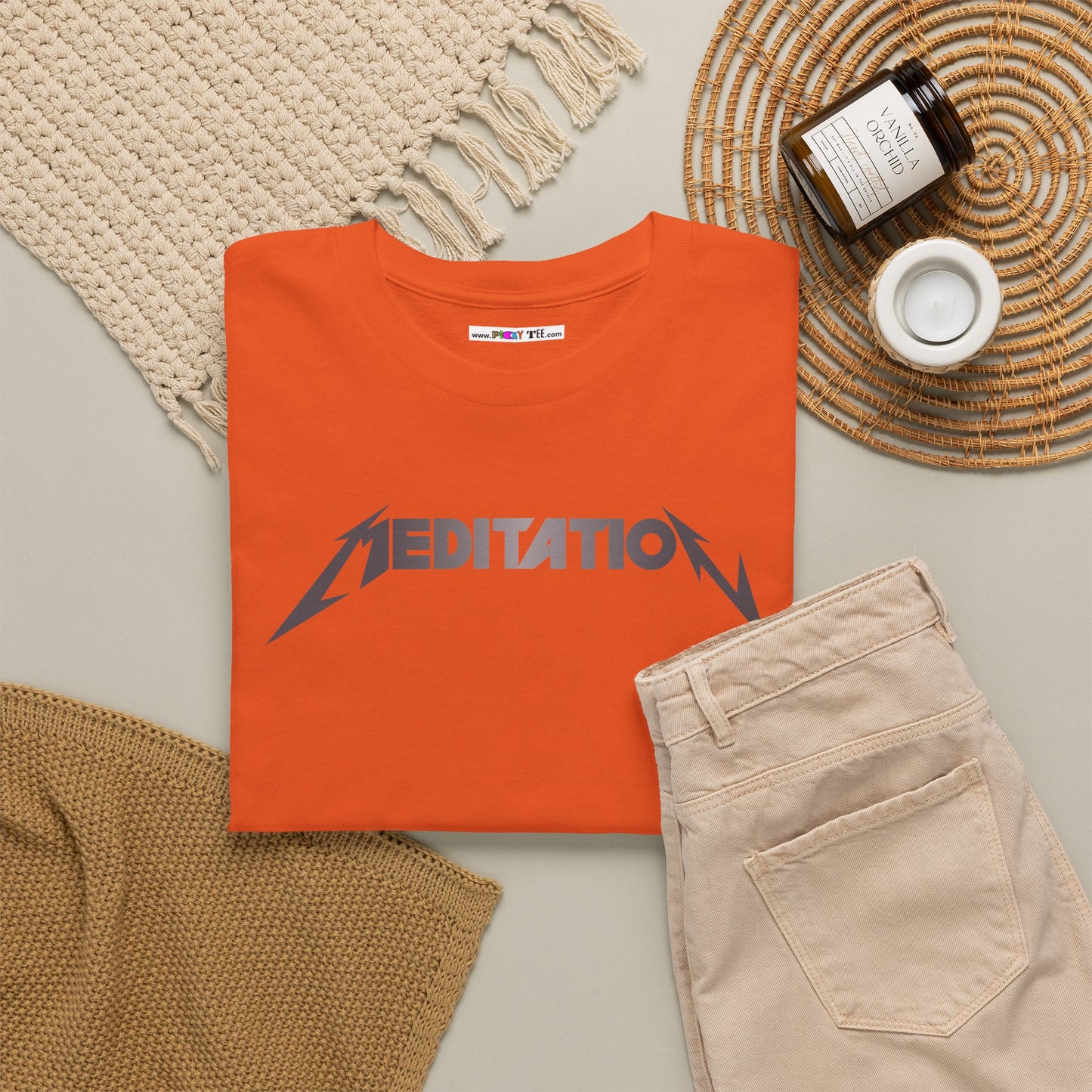 MeditatioN Unisex Heavy Cotton Tee
