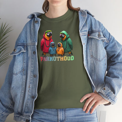 PARROTHOOD Unisex Heavy Cotton Tee