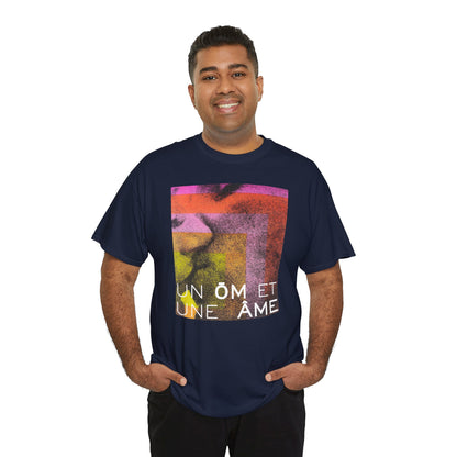 UN ŌM ET UNE ÂME Unisex Heavy Cotton Tee