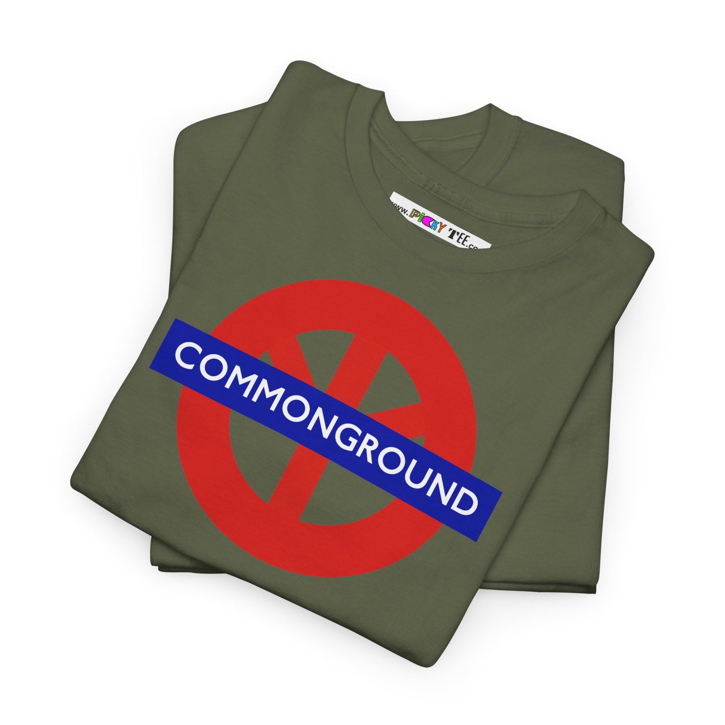 COMMONGROUND Unisex Heavy Cotton Tee