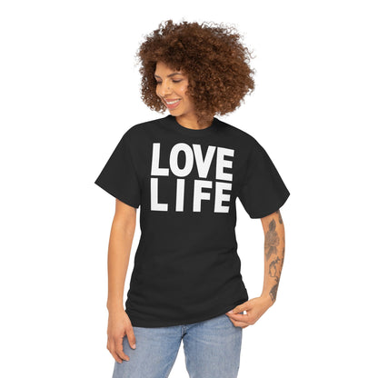 LOVE LIFE Unisex Heavy Cotton Tee