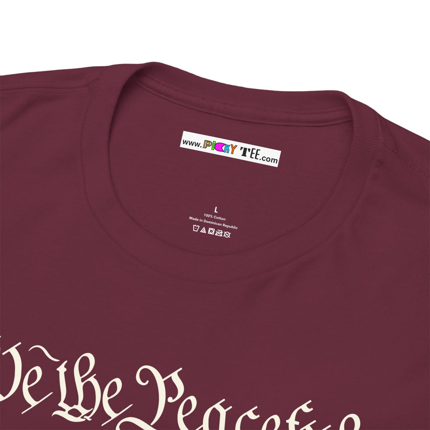 WE THE PEACEFUL Unisex Heavy Cotton Tee