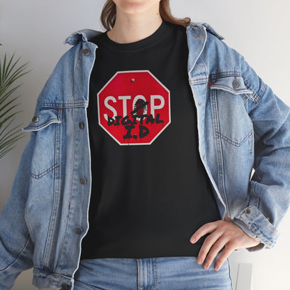 STOP digital i.d Unisex Heavy Cotton Tee