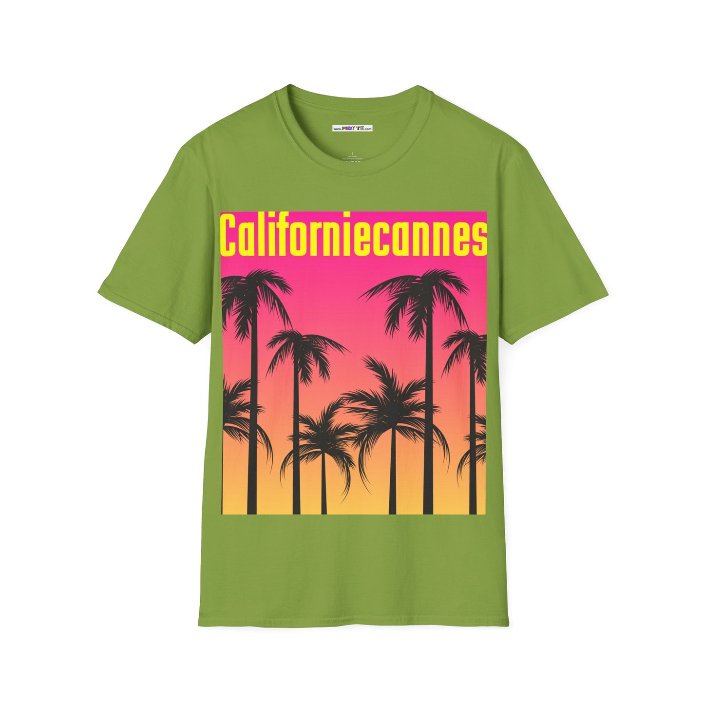 Californiecannes Unisex Softstyle 100% Cotton T-Shirt