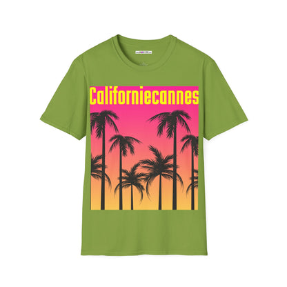 Californiecannes Unisex Softstyle 100% Cotton T-Shirt